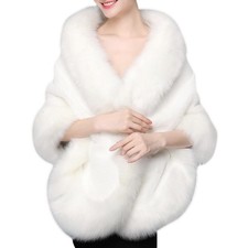 Scialle Sposa in Pelliccia