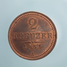 AUSTRIA FRANZ JOSEPH 2 KREUZER