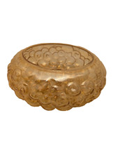 Plafoniera anni 60 SCANDI HELENA TYNELL LIMBURG AMBRA BOLLA LUMACA VETRO