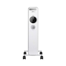 Midea NY2311-20ME Radiatore ad olio 2300W 11 elementi timer Bianco