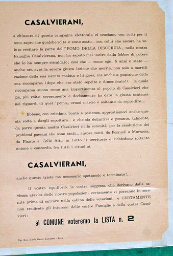 Casalvieri frosinone volantino - casalvieri,