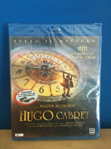 Hugo cabret 3d anaglyph - 2d, +