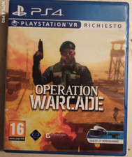 OPERATION WARCADE   PLAYSTATION 4 PS4 PS 4 GIOCO PER VR VISORE ITA ITALIANO