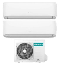 CLIMATIZZATORE DUAL SPLIT IQPLUS CJMR0901 - 2X UNITA' INTERNE + 1X ESTERNA - 900