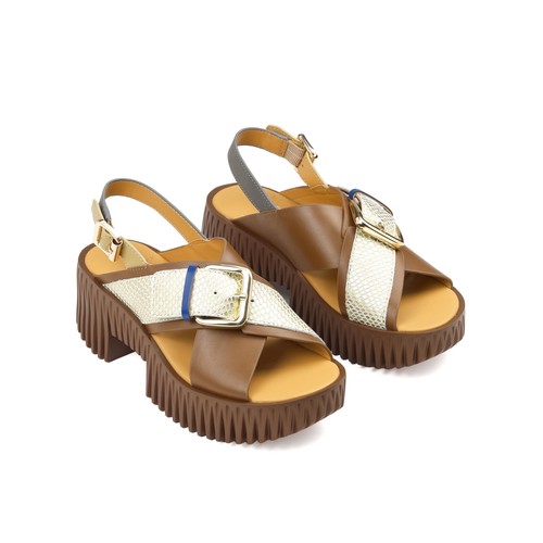 Sandali strappy juno sienna - strappy,