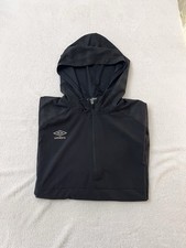Felpa Umbro Half Zip Nera -