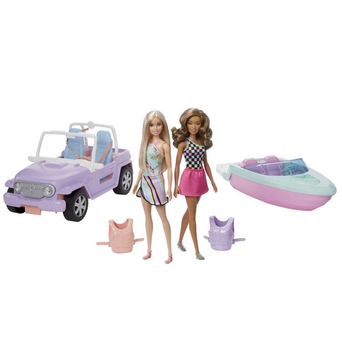 Barbie set auto - jeep,, e