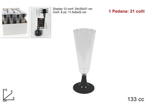 Set calici flut - set, 6