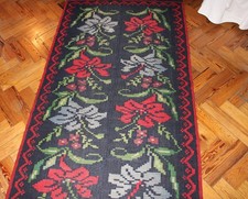 Tappeto Kilim -Grecia Del Nord- Trame leggera- Ottime condizioni- 1,30 x 2,20 m