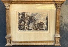 Coppia rovine romane - , piranesi
