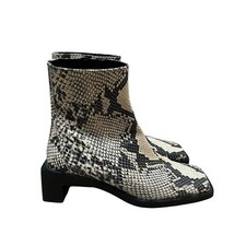 Stivaletti zara python pelle - zara,