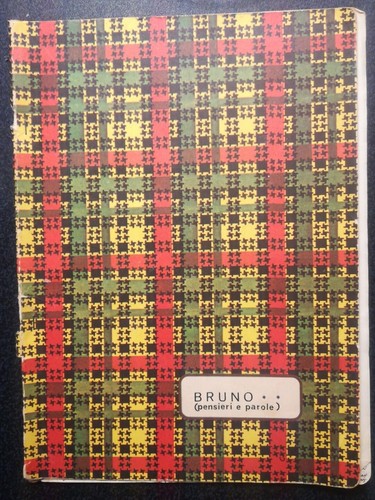 Copertina quaderno vintage - di,
