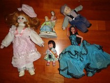 Lotto 5 BAMBOLE - Vedi foto reale /B3/ miste ballerina  porcellana bimbo 