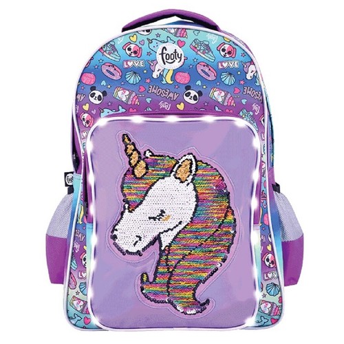 Footy unicorno viola pagliette - footy,