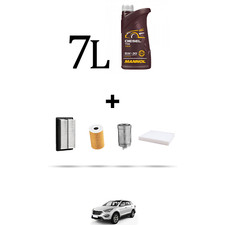 HOFFCAR Kit tagliando 4 FILTRI