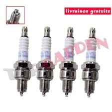 4x Bougie d'allumage pour Moto