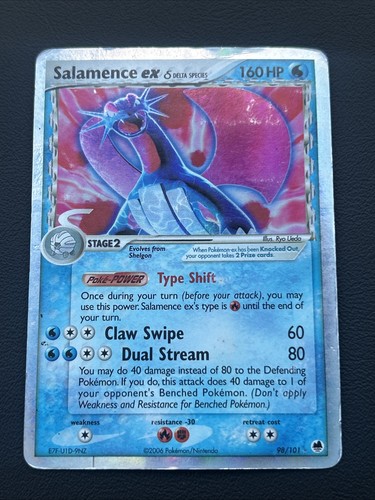 Salamence 101 holo ex - ex,