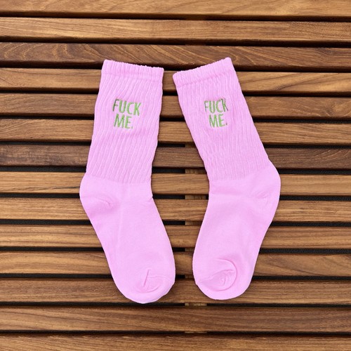 Calze slouch rosa - , da