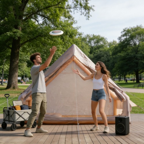 Tenda campeggio gonfiabile - da,