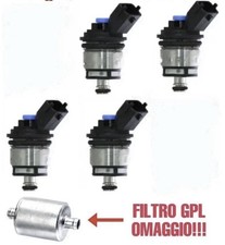 4 INIETTORI GPL TAPPO BLU