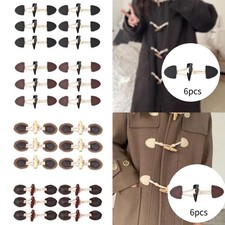 6x Cucire I Pulsanti Del Corno