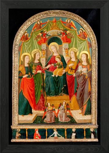 Quadro madonna col bambino - quadro,
