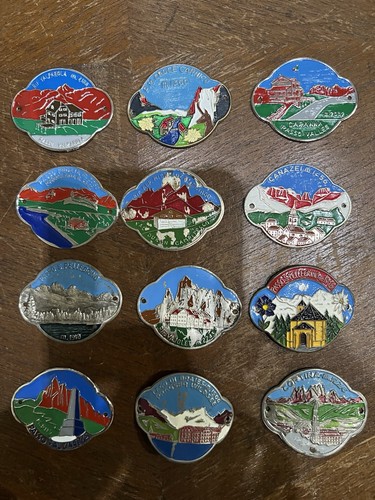 Lotto placche stemmi scelta - lotto, a