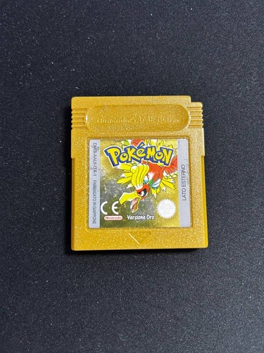 Pokemon versione oro gameboy - versione,