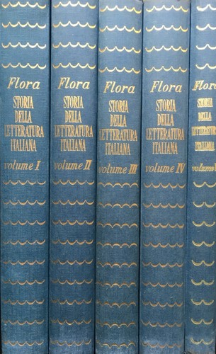 Francesco flora storia della - storia,