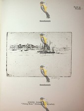 Barche da pesca e La Chasse, illustrazione libro (stampa), 1930