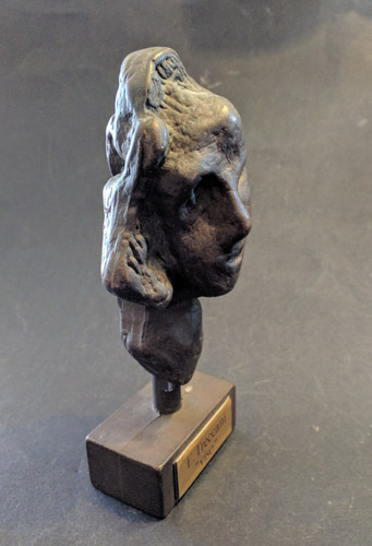 Ernesto treccani bronzetto - ernesto,