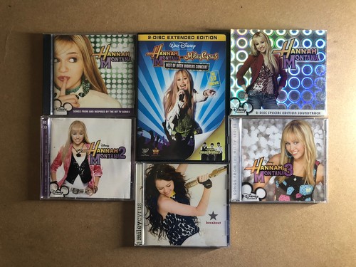 Miley cyrus dvd lot - cd,