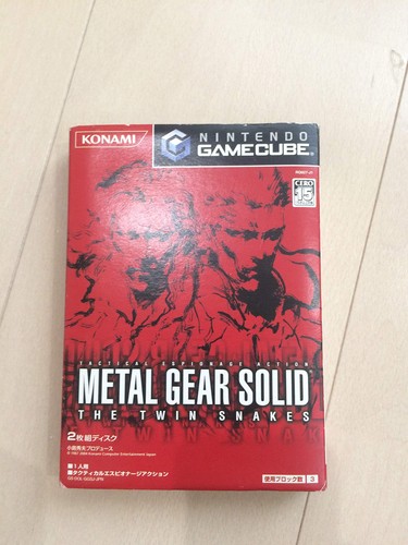 Nintendo gamecube metal gear - nintendo,