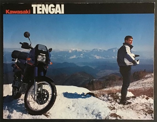 Brochure moto kawasaki tengai - kawasaki,