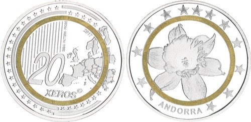 Andorra xeros argento - argento, 2017