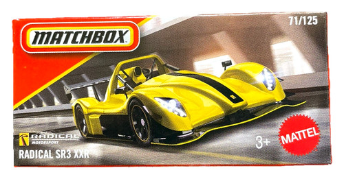 Matchbox radical sr3 - radical, xxr