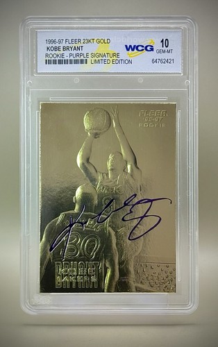 Kobe bryant 1996 fleer - kobe,