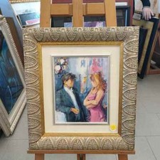 Giuliano Trombini olio su tela