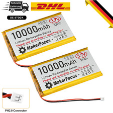 2 Pezzi Batteria Lipo 3,7V