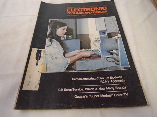 Electronic technician dealer - technician,
