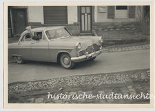 Ford Zephyr 1963 - Abschied Abfahrt Auto Kennz. Zürich - Altes Foto 1960er