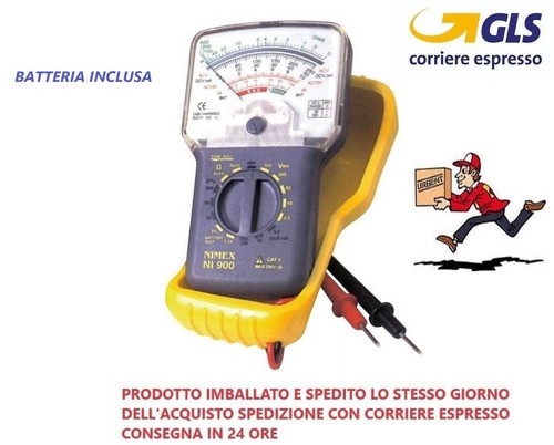 Tester analogico nimex ni900 - nimex,