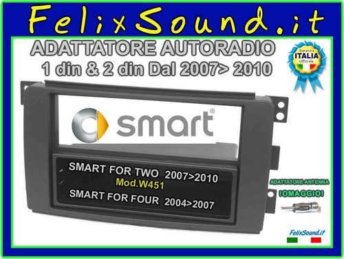Adattatore autoradio smart for - adattatore,