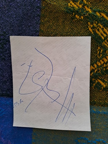 Autografo originale marco - originale,