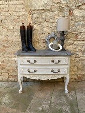 como' cassettone francese in rovere laccato