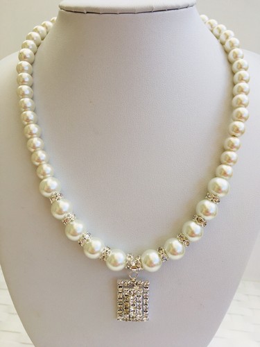 Collana perle vetro - di, in