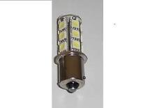 1 Lampadina P21W Led BA15S 1156 P21W 18 Smd Giallo 12V  Frecce Luci Faro Pavia