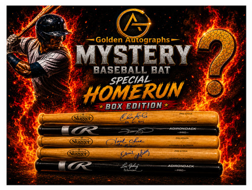 Autographed baseball bat - autographed,