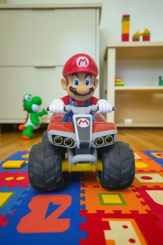 Quad radiocomandato mario kart - quad,