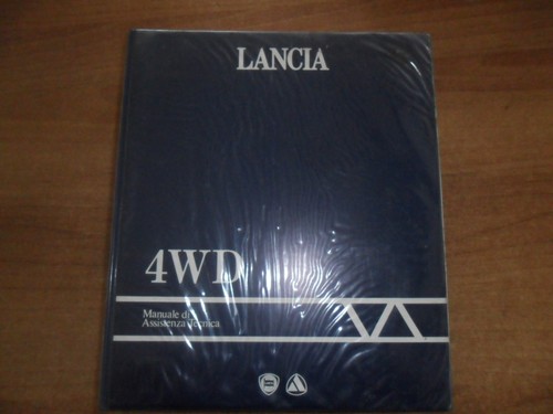Lancia 4wd manuale - 4wd,